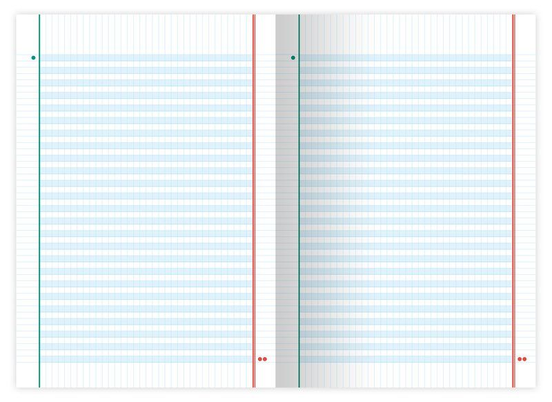 MAXIQUADERNO MONOCROMO QI DSA RIGATURA Q QUADRETTO ELEMENTARI E MEDIE DSA  PER DISGRAFIA E DISLESSIA