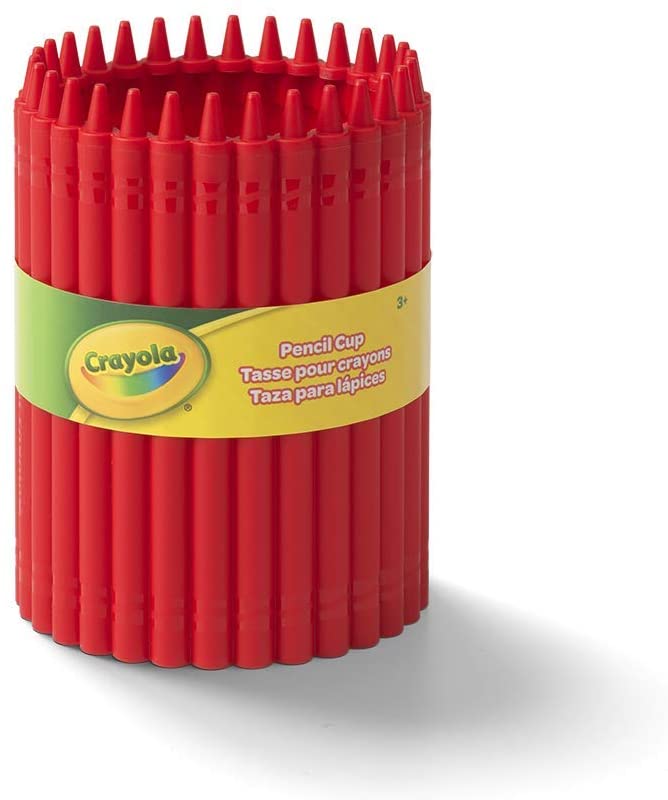 Crayola Portapenne e matite colorato per bambini Rosso