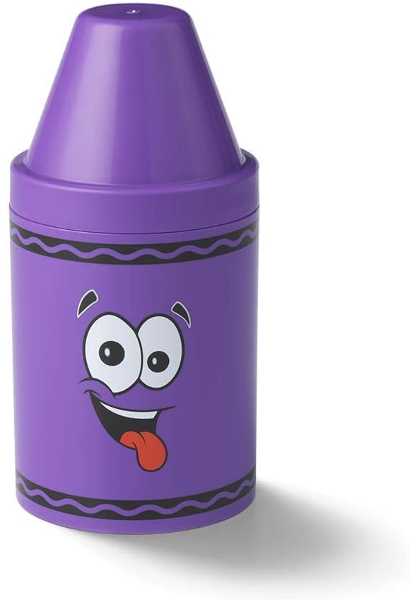 Crayola Portapenne e porta oggetti colorato per bambini Viola