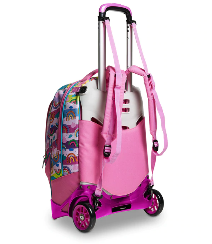 TROLLEY  SEVEN JACK 2 RUOTE COLORBOW GIRL