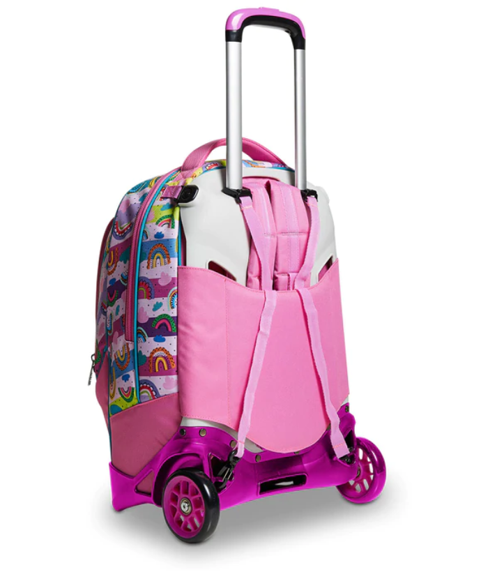 TROLLEY  SEVEN JACK 2 RUOTE COLORBOW GIRL