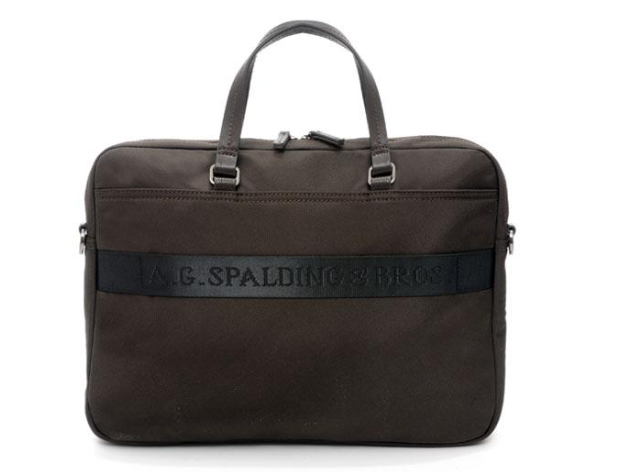 A.G. SPALDING & BROS CARTELLA 1 ZIP STEEL RIVET MARRONE