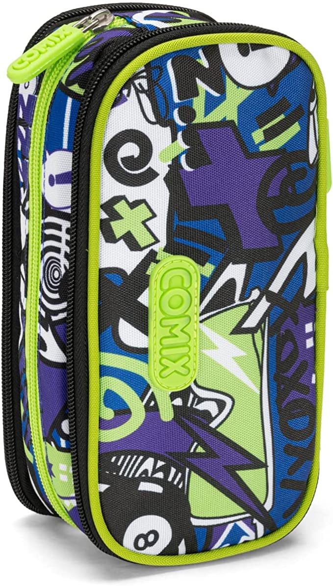 Comix Astuccio Triple Nero e Verde