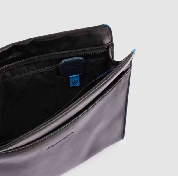 Pochette porta iPad Blue Square Nero