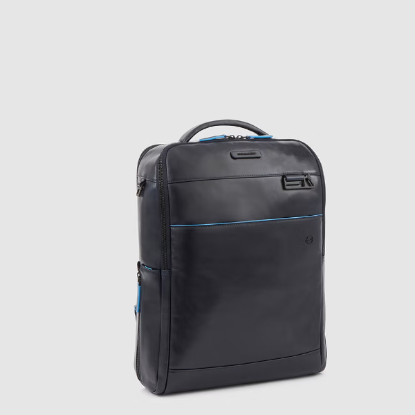 Zaino porta computer 15,6 e porta iPad Blue Square Nero