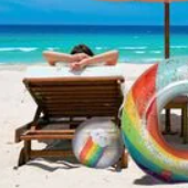 Legami Palla da Spiaggia Gonfiabile Good Vibes Rainbow