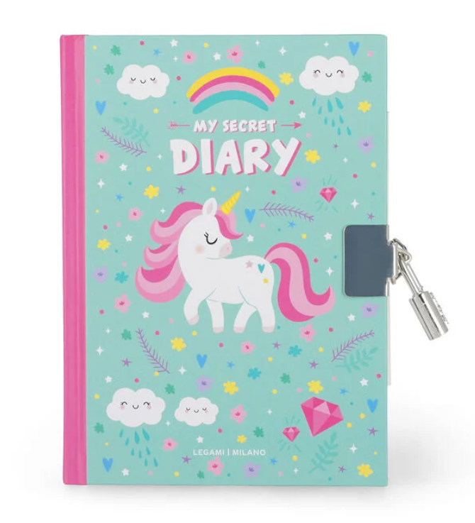 Diario Segreto con Lucchetto  My Secret Diary Unicorno