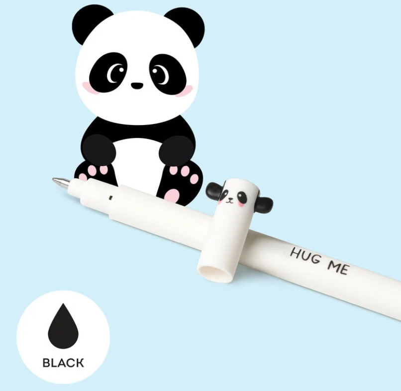 LEGAMI PENNA GEL CANCELLABILE PANDA NERA