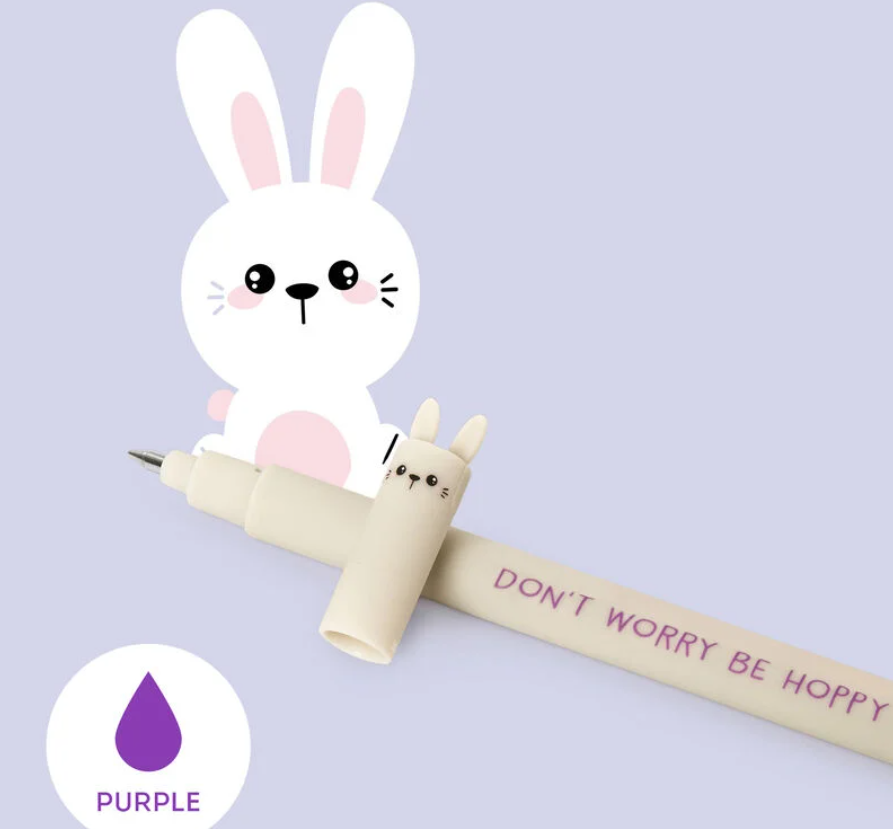 LEGAMI PENNA GEL CANCELLABILE BUNNY VIOLA