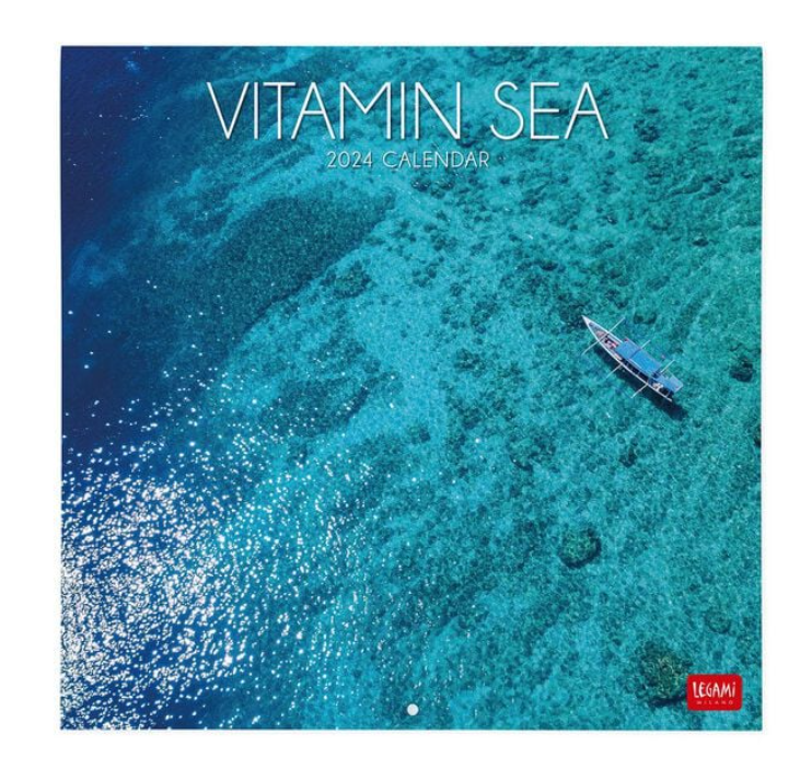 Calendario da parete 2024 30 x 29 cm Vitamin Sea