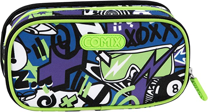 Comix Astuccio Triple Nero e Verde