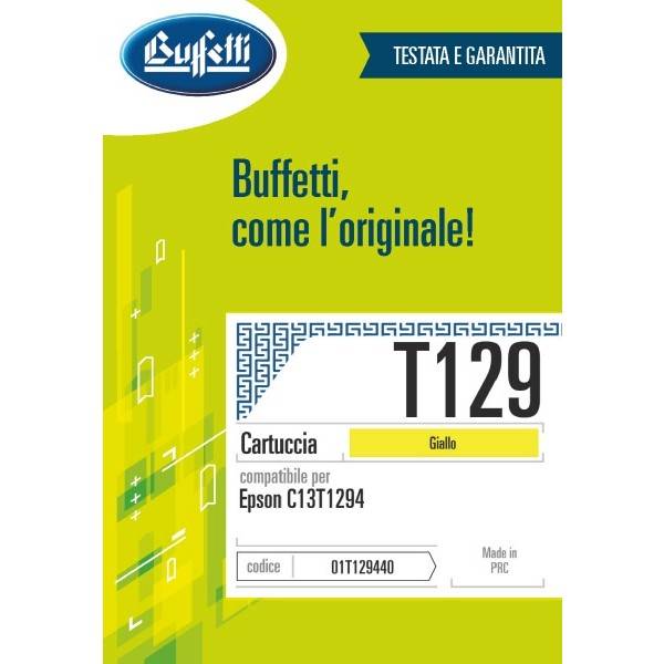 Epson Cartuccia inkjet - compatibile - T129 - giallo