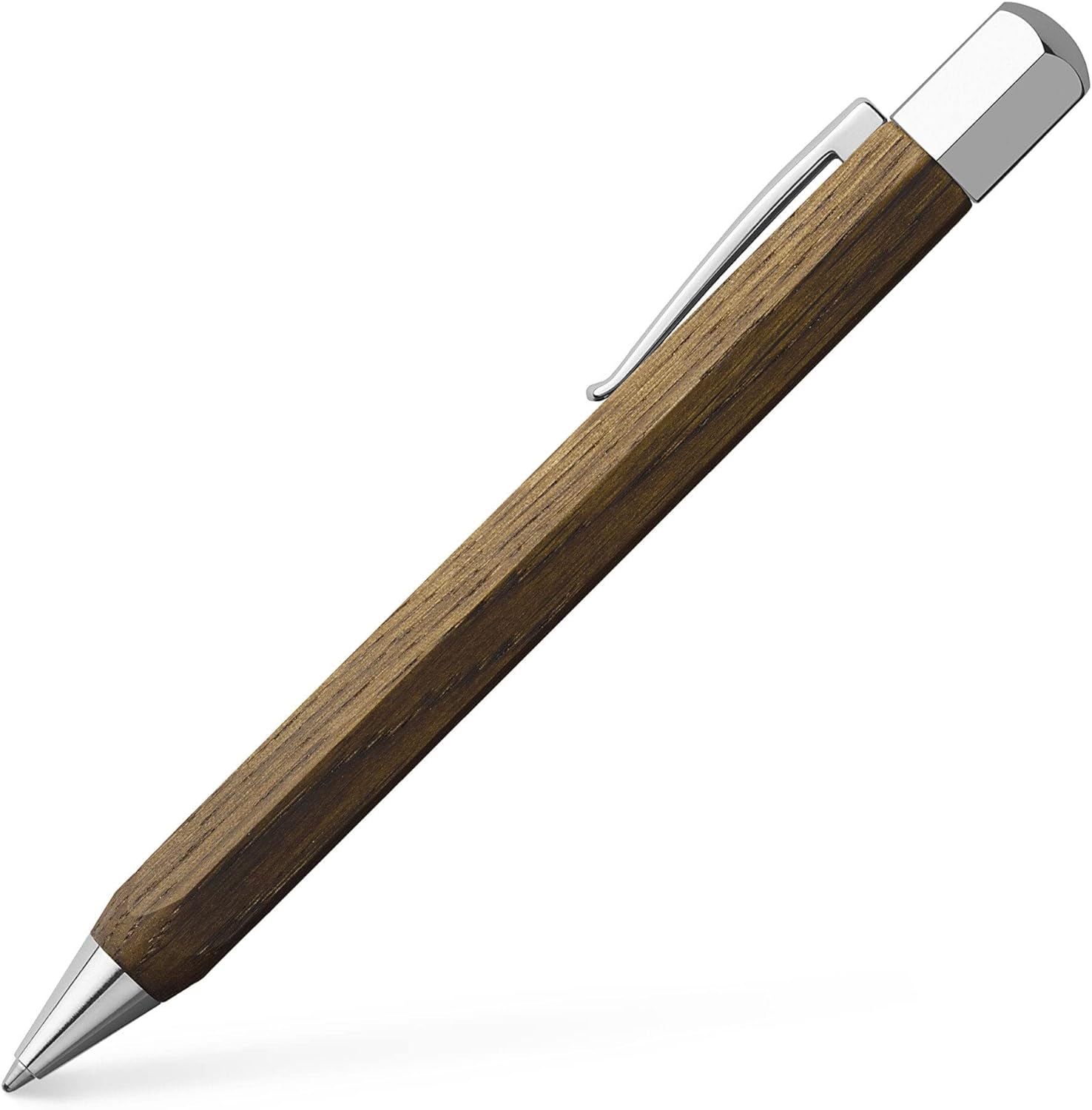 Faber Castell Penna a sfera Ondoro in legno di quercia bruna