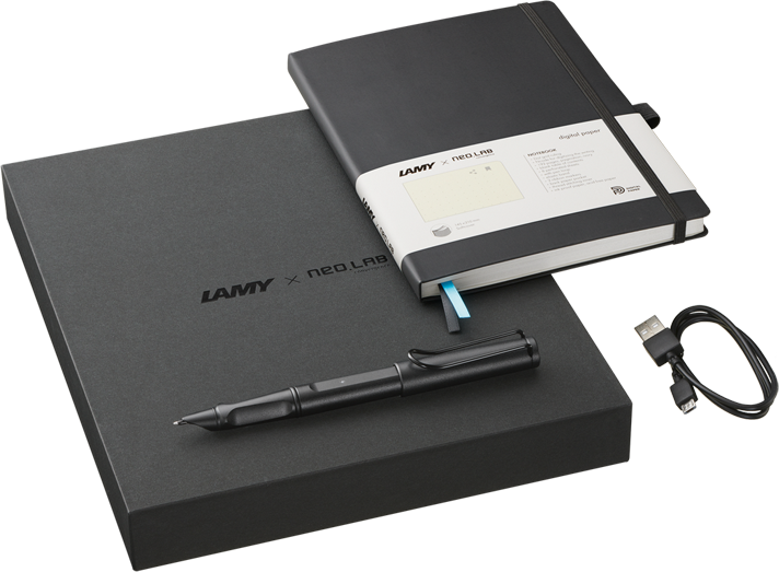 LAMY safari all black ncode Set Digital Writing