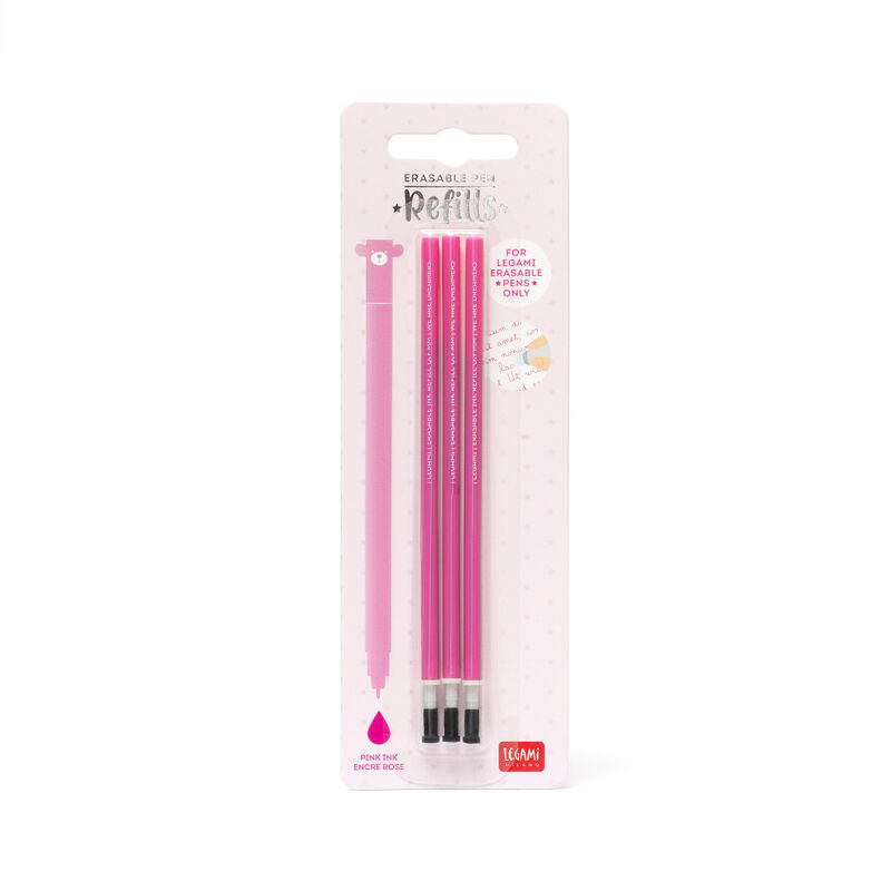 Legami Refill per Penna Gel Cancellabile rosa